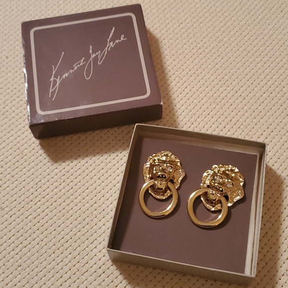 Kenneth Jay Lane Jewelry - ✨🔥KJL signed Door Knocker Earrings